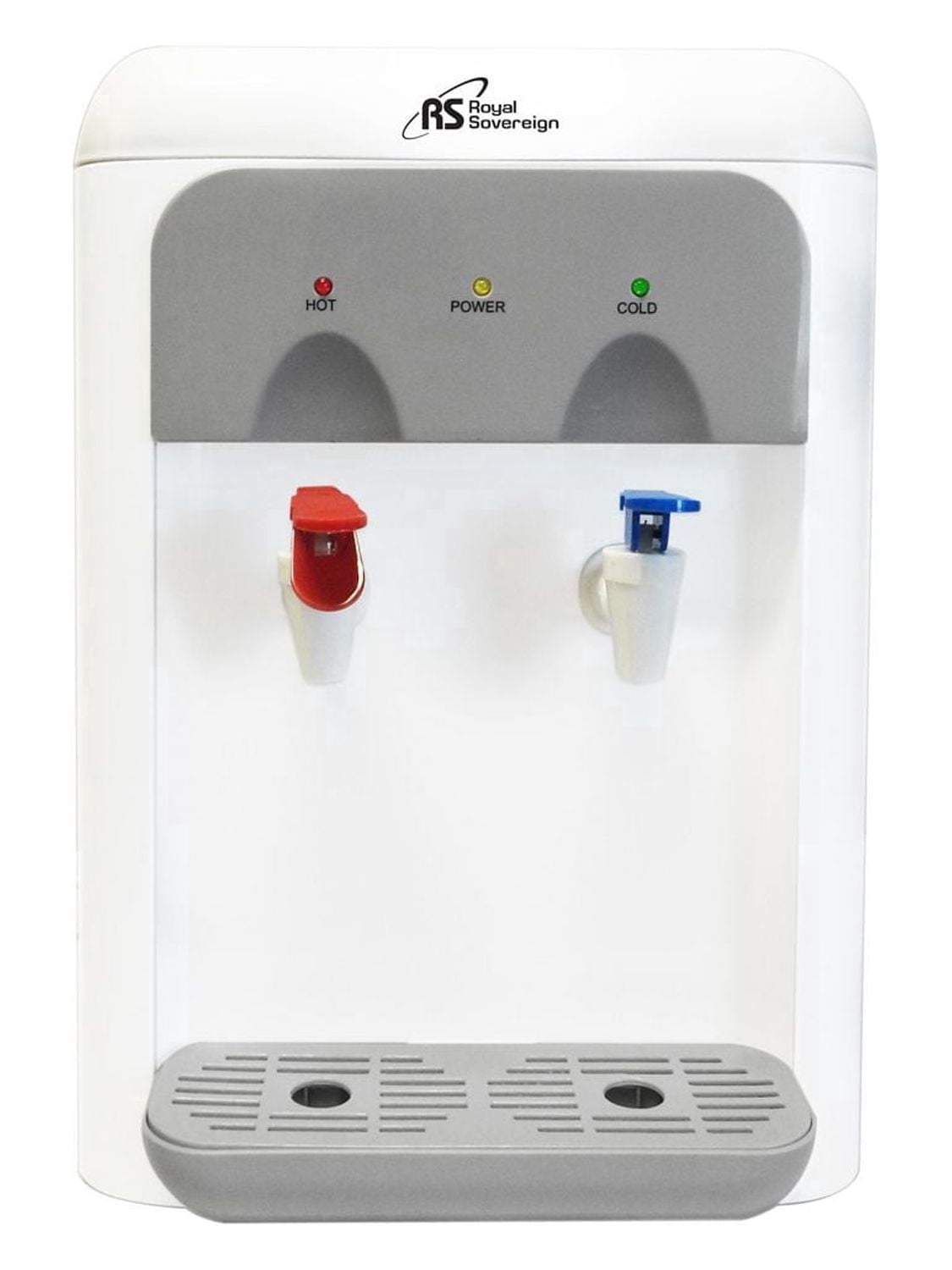 Royal Sovereign Countertop Water Dispenser; dispenses hot or cold water