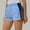 Sky Blue, variant on Women's Stretchy Casual Sport Shorts Short Sleeve Workout Tops for Women Shorts plus Size Women Workout Spandex Shorts for Women