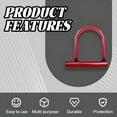 thumbnail image 4 of MELIVO Bike Lock,6.5"*4.7" U Lock Bike,U Bicycle Lock Kids Bike Lock,Red, 4 of 7