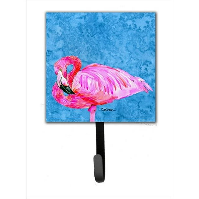 Oiseau - Porte- Laisse Flamant Rose Ou Crochet à Clé