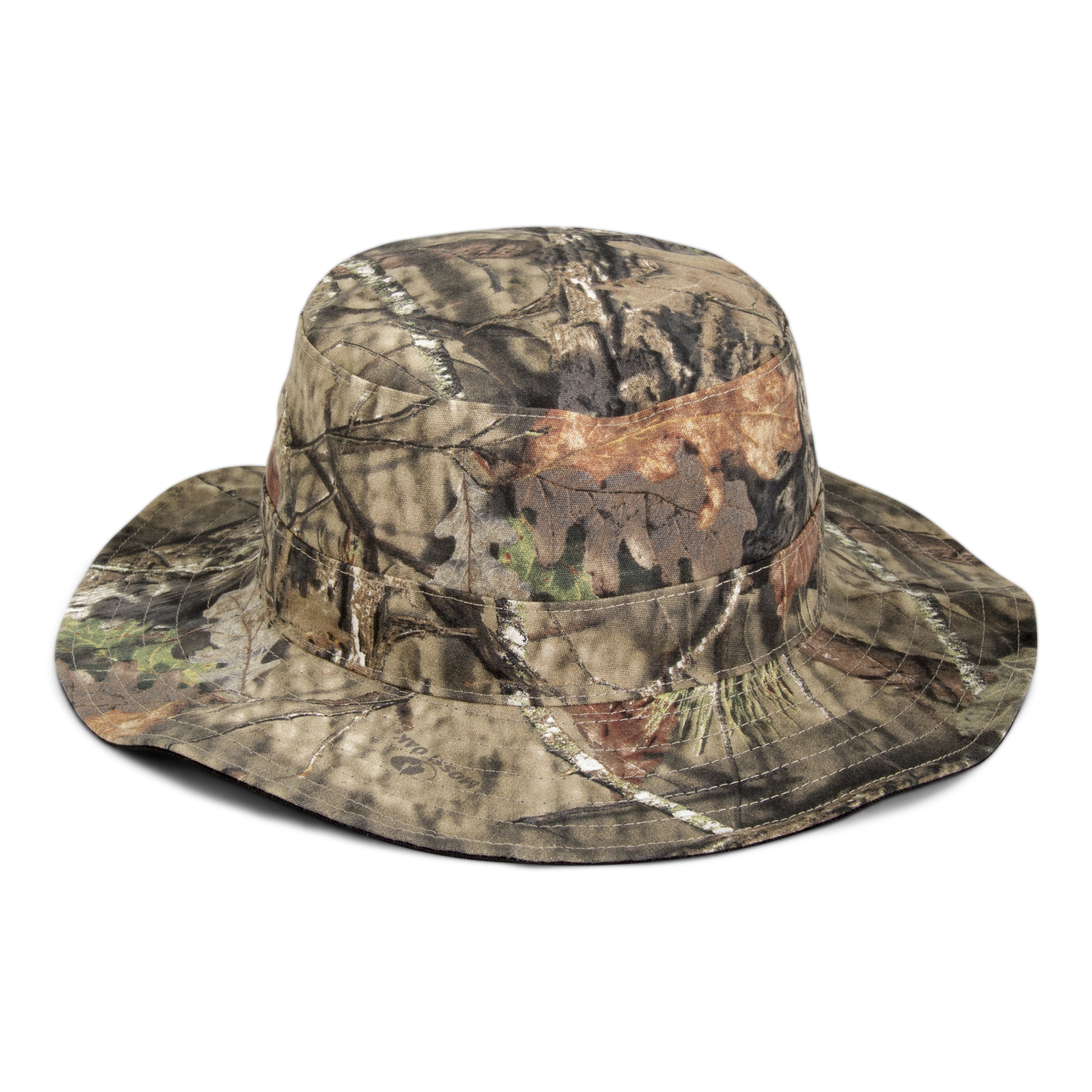 blaze orange camo boonie hat