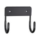 thumbnail image 1 of Organizador de perchas para tabla de planchar, ganchos extraíbles para ropa, colgador de almacenamiento para montaje en pared negro, 1 of 4