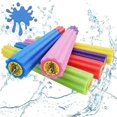 thumbnail image 3 of Pistola de agua de verano, juguete, cañón de agua de algodón perlado, pistola de agua con succión EVA, cañón de agua con forma de flor de ciruelo, juguete para piscina, 3 of 4