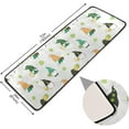 thumbnail image 2 of Dreamtimes Cute Gnome St Patrick Day Hallway Runner Rug 2'x6' Kitchen Rug with Rubber Backing Spring Shamrock Non Slip Entryway Rug Runner Washable Soft Area Rug for Hallway Bedroom Kitchen Decor, 2 of 6