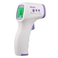 thumbnail image 1 of Termómetro infrarrojo sin contacto con pantalla LCD, medición rápida y precisa en ℃/℉, almacenamiento de 16 datos, alarma visual por alta temperatura, ideal para uso doméstico y profesional., 1 of 6
