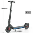thumbnail image 6 of SANOPY Electric Scooter for Adults, 350W Powerful Motor & 8.5" Solid Tires, Top 20 Mph & 20 Miles Range, Foldable Commuting E Scooter,UL2272 Certified, 6 of 11