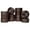 Chocolate, variant on The Beadsmith S-Lon Beadworking Thread – 12-Pack Light Copper Color – Size D, .11mm, Tex45, 78 Yard (71.32 Meter) Spools – Used for Peyote Stitch, Loom Warping, Off-Loom Netting & Other Beadwork