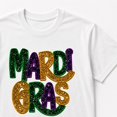 thumbnail image 6 of Mardi Gras Graphic T-Shirt, Unisex Classic Fit Celebration Tee, 6 of 9