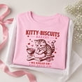 thumbnail image 2 of Kitty Biscuits Bakery Cat Valentine T-Shirt, Unisex Classic Fit, 2 of 9