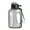 Black, variant on Sktrjpolfis 1200ml Sports Water Bottle, Leakproof Large Capacity Jug with Straw & Handle, Graduated Hydration Bottle for Gym Camping Outdoor