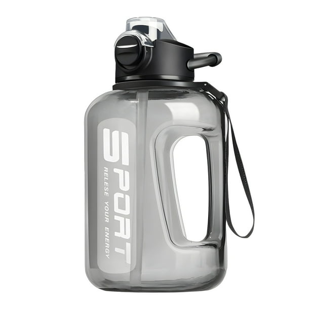 Botella de Agua con Paja Botella de Agua con Logotipo de Graduación, Botella de Agua Potable con Paja, Botella de Agua de Deportes Al Aire Libre Botellas de Agua Claras
