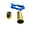 Brass, variant on Window Door Contact Sensors Alarm Magnetic Switches for Office Home Security 110-220V Magnetic Switches for Alarm System
