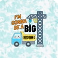 thumbnail image 4 of Inktastic Im Gonna Be a Big Brother Truck and Crane Boys Toddler T-Shirt, 4 of 5