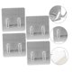 thumbnail image 5 of unbranded 4Ud Adhesivos De Acero Inoxidable Para Toallas Y Utensilios En Pared, 5 of 8