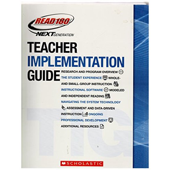 Pre-Owned Read 180-next Generation Teacher Implementation Guide Paperback