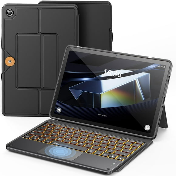 Funda de teclado INFILAND para Samsung Galaxy Tab A9+ de 11 pulgadas