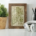 thumbnail image 6 of Garden Verses I -Framed Print w/glass-Walnut, 6 of 8