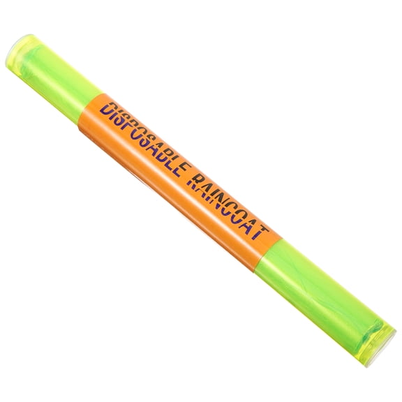 Disposable Rain poncho for Adults Made of PC Lightweight and Practical Assorted Color