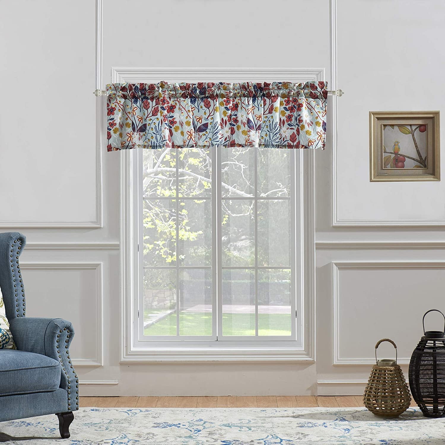Barefoot Bungalow Perry Ruffled Valance