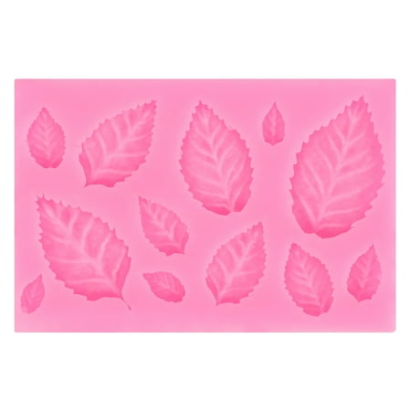 

Rose Leaves Embellisment Silicone Fondant Mould Cake Decor Sugar Chocolate Mold