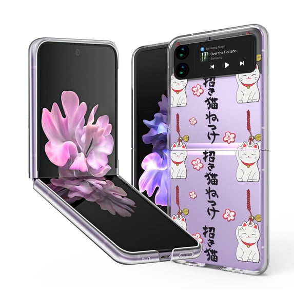 Protex Case Designed For Samsung Galaxy Z Flip 4 Case Transparent Clear