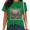 C-Green, variant on UNISHE Women's Vintage Mountain Desert Faith Graphic Tee Casual Summer Tops for Daily Outfit White, S
