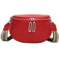 thumbnail image 1 of LHSHID Women Fashion Crossbody Bags Skin-Friendly Saddle Bag Breathable Leisure Chest Bag, 1 of 5