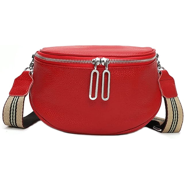 LHSHID Women Fashion Crossbody Bags Skin-Friendly Saddle Bag Breathable Leisure Chest Bag