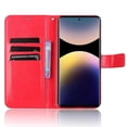 thumbnail image 2 of For Xiaomi Redmi Note 14 Pro 4G Case Crazy Horse Texture PU Leather Phone Wallet Cover - Black, 2 of 5