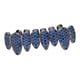 thumbnail image 4 of de Cobre Multicolor Decorativas de Fiestas Carnaval Accesorio de Disfraz de Regalos para , Dientes inferiores azul oscuro Yinane Dientes de Halloween Flase, 4 of 6