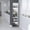 Multi, variant on Slim 5-Tier Bookcase for Small Spaces - Matt Gray/White, Particle Board, 71 Tall Office Cabinet