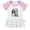 Pink Raglan Dresses, variant on iDzn I'm Kind Of a Big Deal Funny Dresses For Baby, Newborn Babies Skirts, Infant Princess Dress, 0-24M Kids Graphic Clothes (White Sleeveless Dresses, 0-6 Months)