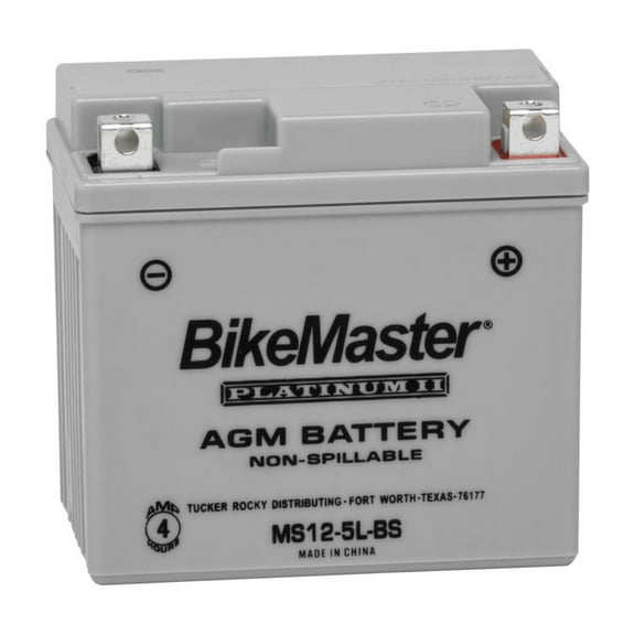 BikeMaster AGM Platinum II Battery MS12-5L-BS for Husaberg FE 501 2013
