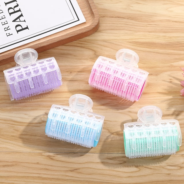 3 Pcs Rouleau de Cheveux Modélisation Rapide DIY PP Auto-Adhésif pour Femmes