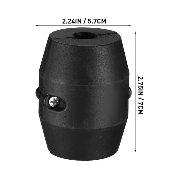 SEWOART Weights For Sink Kitchen Hose Black Plastic 1Pack