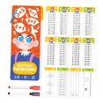 thumbnail image 2 of Lipstore Kids Math Flash Cards Games Interactive Early Education Math Dry Erase Cards Addition, 2 of 8