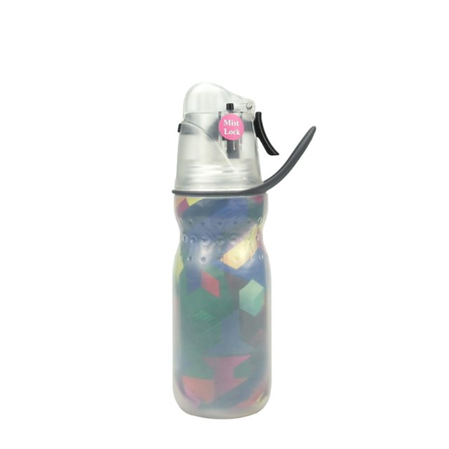 470ml 16.5fl Oz Ejercicio de verano, Agua potable Elimina el calor, Triple capa para mantener el frío, Taza de agua en aerosol, Taza de agua para deportes al aire libre, Regalo creativo