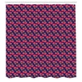 thumbnail image 2 of Ambesonne Tomato Shower Curtain, Vegetable Drawing Print Art, 69"Wx70"L, Dark Coral Indigo, 2 of 4