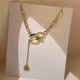 thumbnail image 1 of Colgante de collar de aleación, oro, 1 of 3