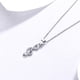 thumbnail image 3 of Collar con colgante de nota de plata de ley s925, colgante de nota rítmica, collar para mujer Sincero Electrónica, 3 of 5