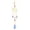 B, variant on DreamySun Catcher Decorative Delicate Planetary Star Moon Droplet Shape Reflective Light Rainbow Maker Home Decor