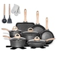 thumbnail image 1 of Juego de utensilios de cocina JEETEE para ollas y sartenes antiadherentes, 20 piezas, inducción, 1 of 8