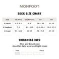 thumbnail image 2 of Calcetines TOBILLEROS MONFOOT de algodón fino de corte bajo, 10 pares, negros, 2 of 6