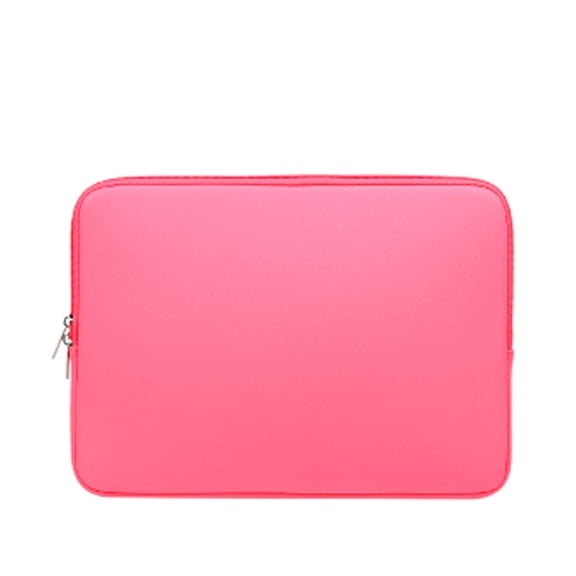 GJX 2026 New Laptop Sleeve 16 Inch Waterproof Laptop Case Cover Bags Protective Slim Computer Bag for Macbook Samsung Ipad Chromebook Hp Acer Lenovo for Office School Travel Rose Red