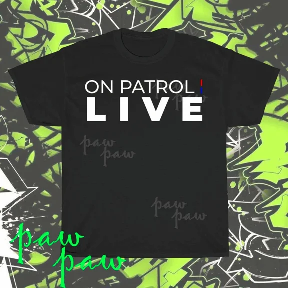 VINTAGE Brand New On Patrol Live OPL OP Nation OP A American T-Shirt Funny Size S to 5XL