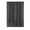 Black-159, variant on Gauze Semi-Sheer Curtains, Polyester Window Treatments, Light Filtering, Easy Installation, for Living Rooms, Energy-Efficient Blinds, White Color, Decorative Window Panels, Through-the-Rod Akmoler