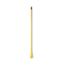 60 in. Plastic Jaw Aluminum Mop Handle - Yellow