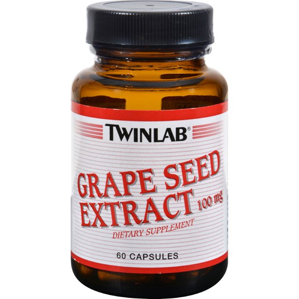 Twinlab Grape Seed Extract 100 mg 60 Capsules