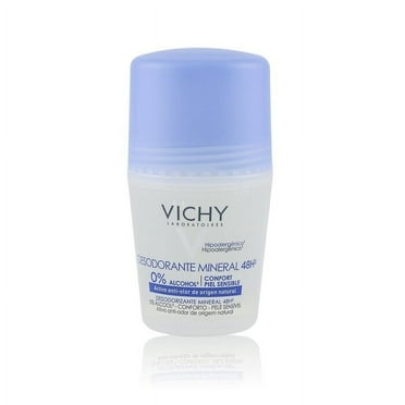 Vichy Deodorant Mineral Roll-on 48 Hour, 1.69 Oz