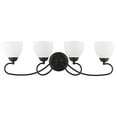 thumbnail image 2 of Livex Lighting 4754-04 Brookside 4-Light Bath Light, Black, 2 of 5